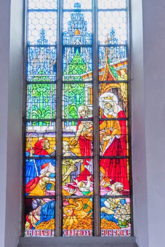 St Aldegundis, Emmerich, St Aldegundis Window