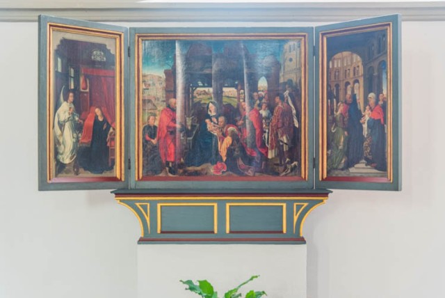 St Aldegundis, Emmerich, south aisle triptych