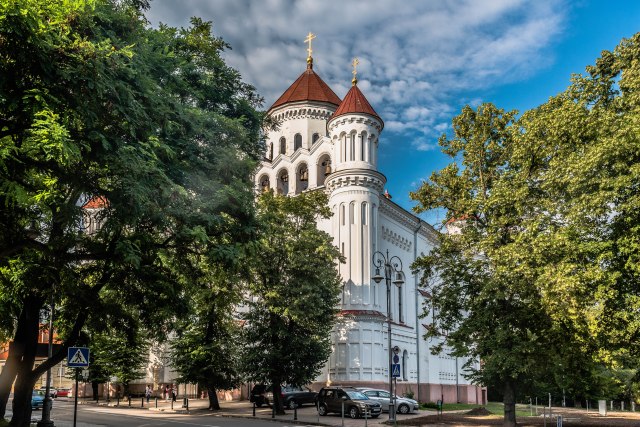 Cathedral of the Theotokos, Vilnius, South-West Elevation